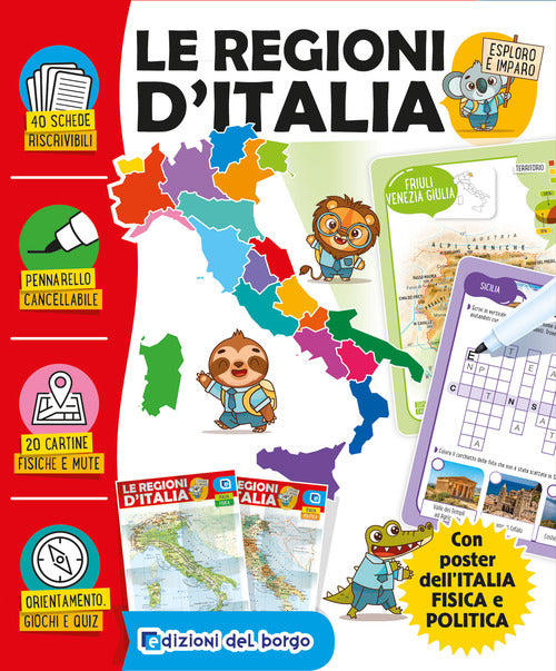 Le regioni d'Italia. Esploro e imparo