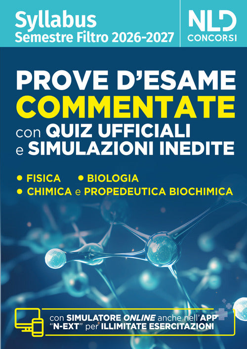 Syllabus semestre filtro 2026. Prove d'esame commentate con quiz ufficiali e simulazioni inedite