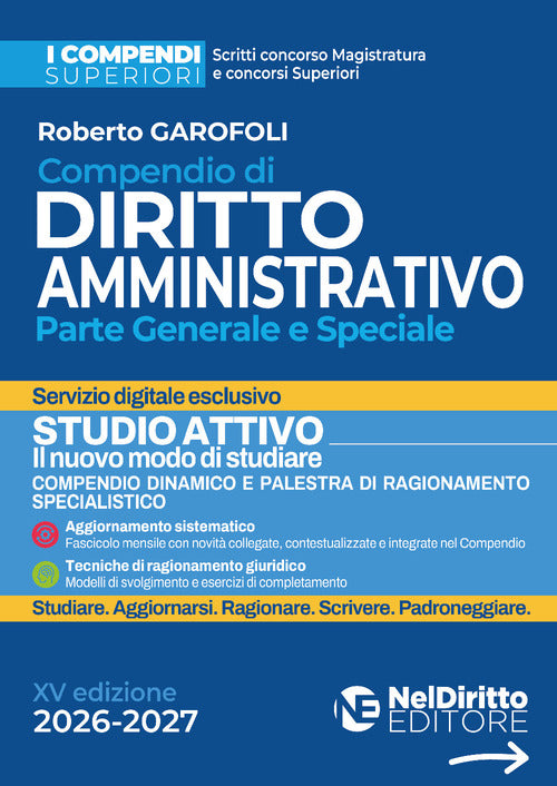 Compendio superiore di diritto amministrativo 2026-2027