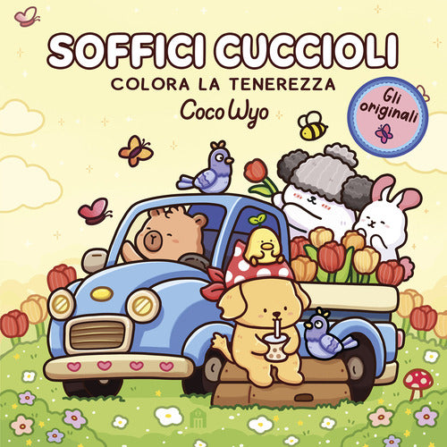 Soffici cuccioli. Libro da colorare per tutte le et (Gli originali Coco Wyo)