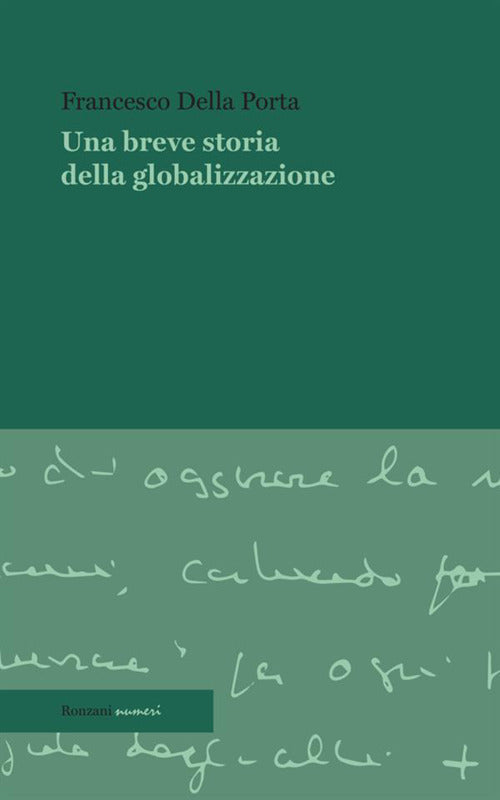 Cover of breve storia della globalizzazione