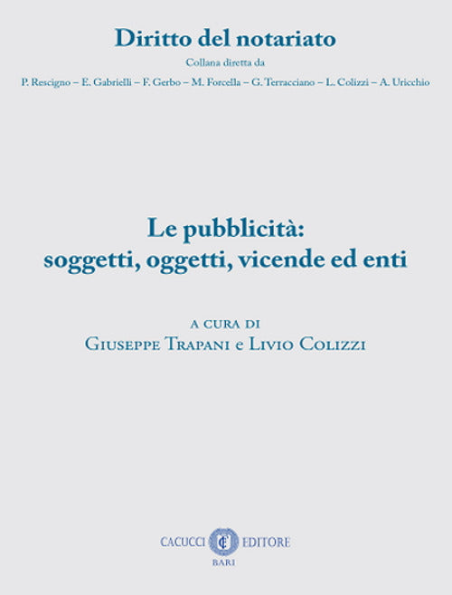 Le pubblicit: soggetti, oggetti, vicende ed enti