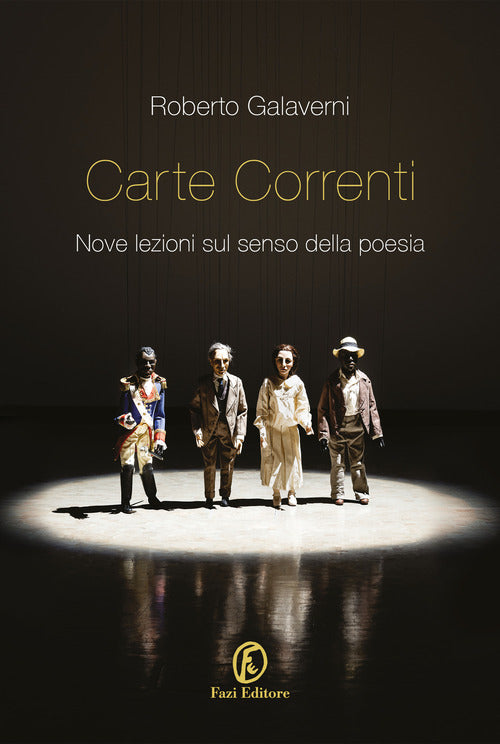 Cover of Carte correnti. Nove lezioni sul senso della poesia