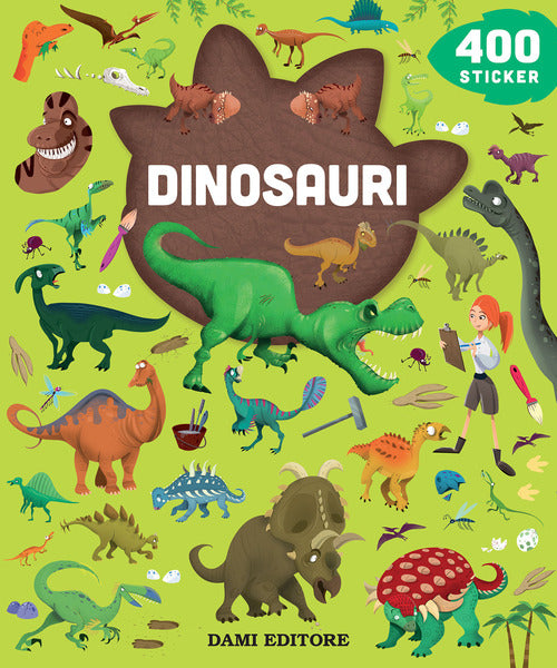 Cover of Dinosauri. 400 stickers