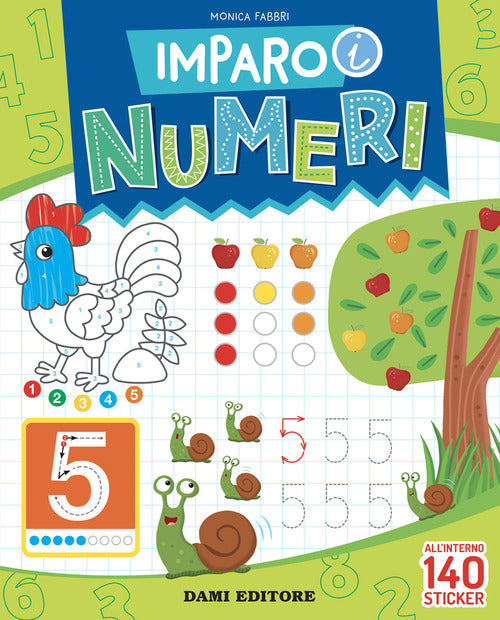 Imparo i numeri. Con adesivi
