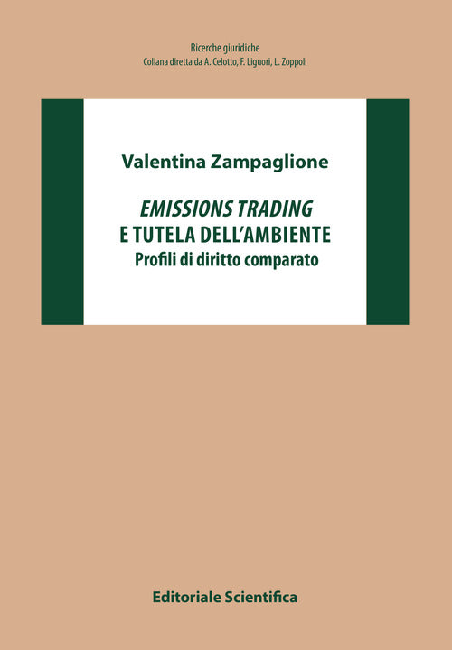 Cover of Emissions trading e tutela dell'ambiente. Profili di diritto comparato