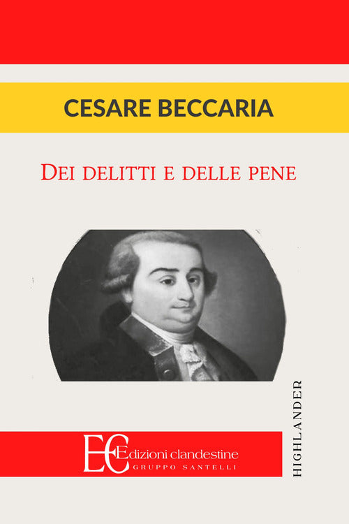 Cover of Dei delitti e delle pene