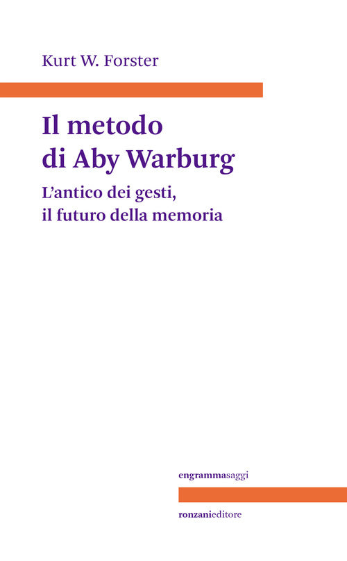 Cover of metodo di Aby Warburg. L'antico dei gesti, il futuro della memoria