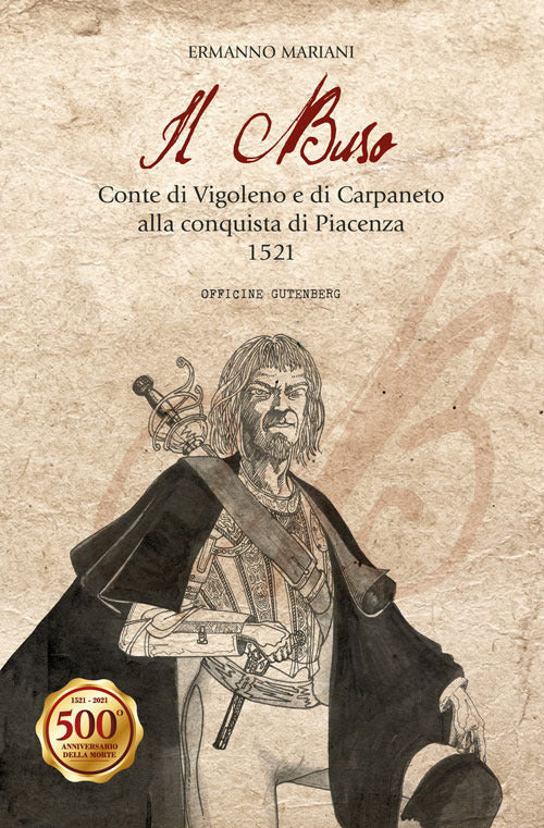 Cover of Buso. Conte di Carpaneto e Vigoleno alla conquista di Piacenza 1521