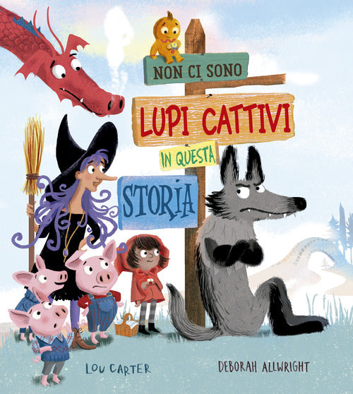Cover of Non ci sono lupi cattivi in questa storia
