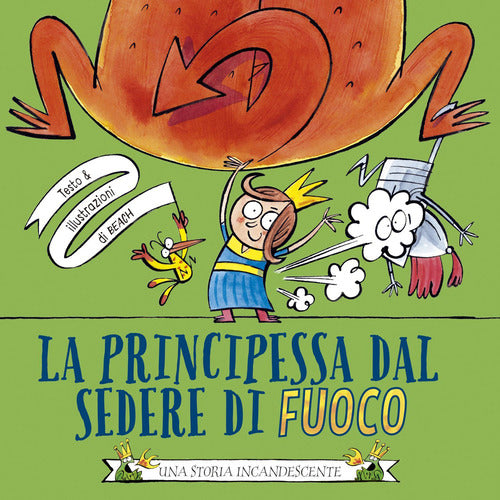 Cover of principessa dal sedere di fuoco