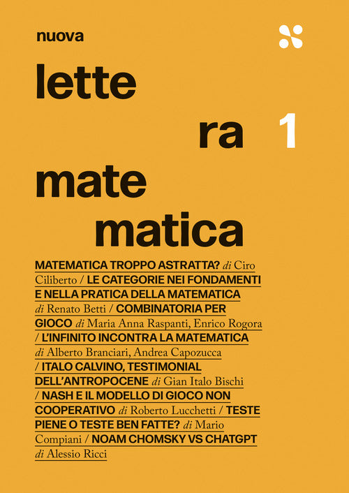 Cover of Nuova lettera matematica
