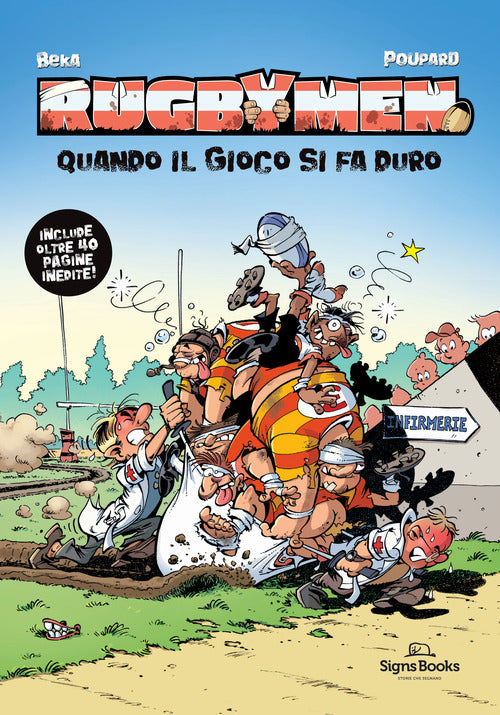 Cover of Rugbymen. Quando il gioco si fa duro
