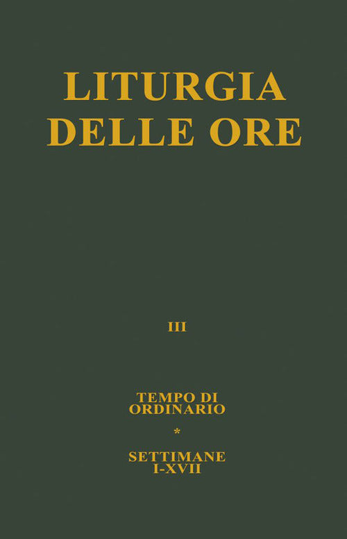 Cover of Liturgia delle ore