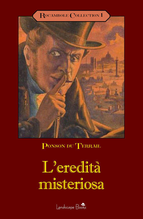 Cover of eredità misteriosa. Rocambole