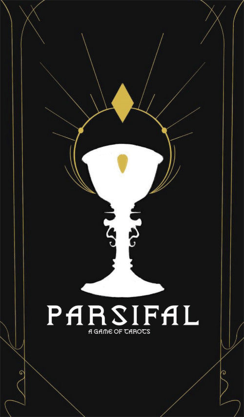 Cover of Parsifal. A game of tarots. Colouring book