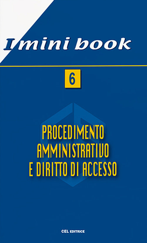 Cover of Procedimento amministrativo e diritto di accesso
