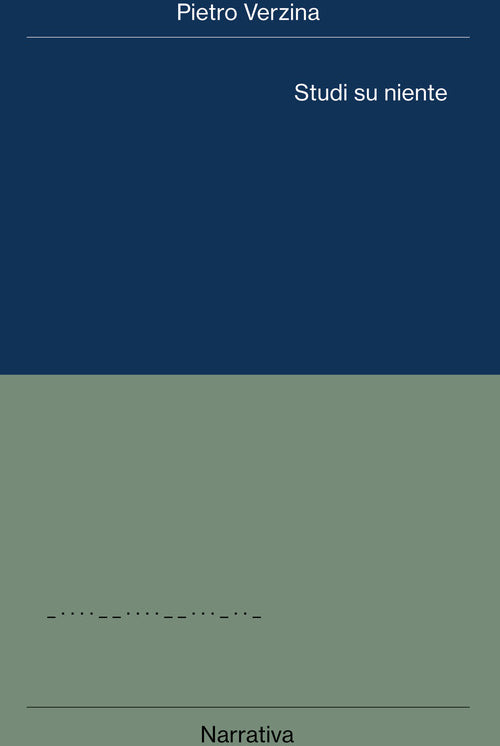 Cover of Studi su niente