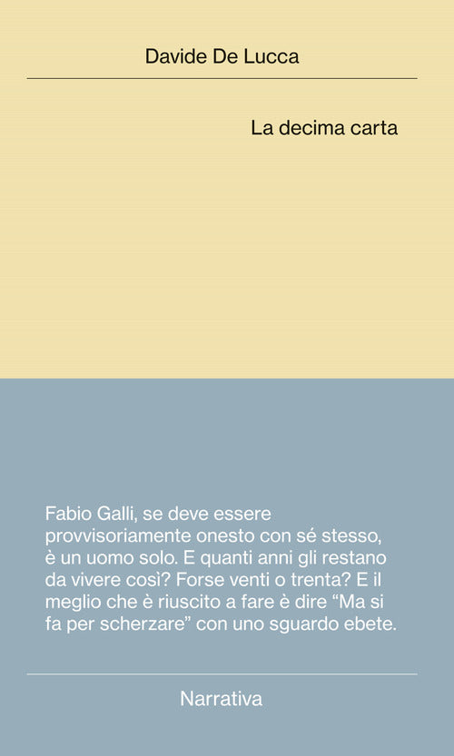 Cover of decima carta