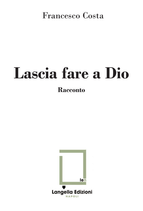 Cover of Lascia fare a Dio