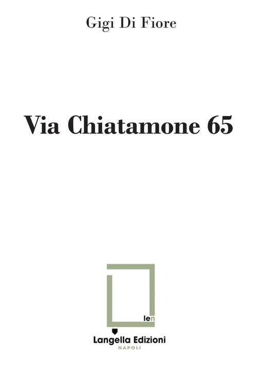 Via Chiatamone 65