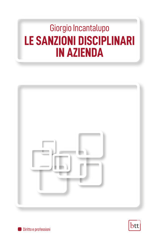 Cover of sanzioni disciplinari in azienda
