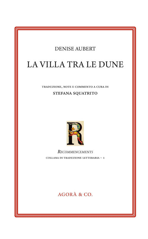 Cover of villa tra le dune. Ediz. italiana e francese