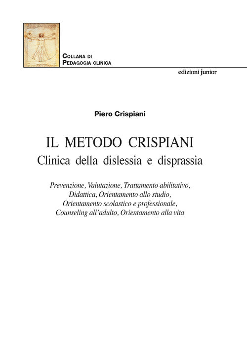 Cover of Metodo Crispiani. Clinica della dislessia e disprassia