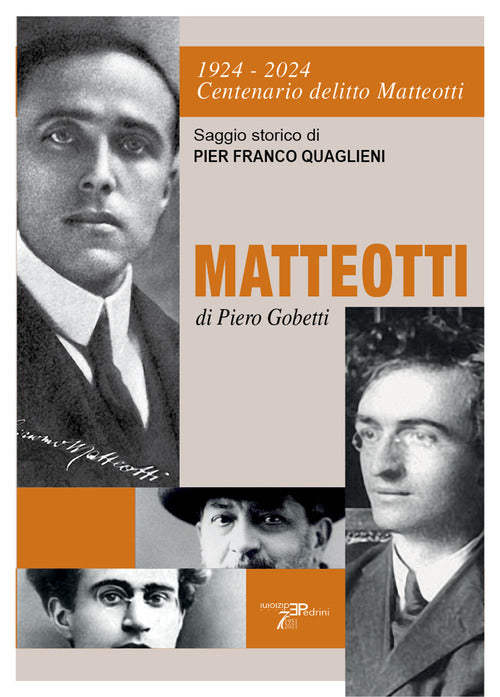 Cover of 1924-2024 centenario delitto Matteotti-Matteotti di Piero Gobetti