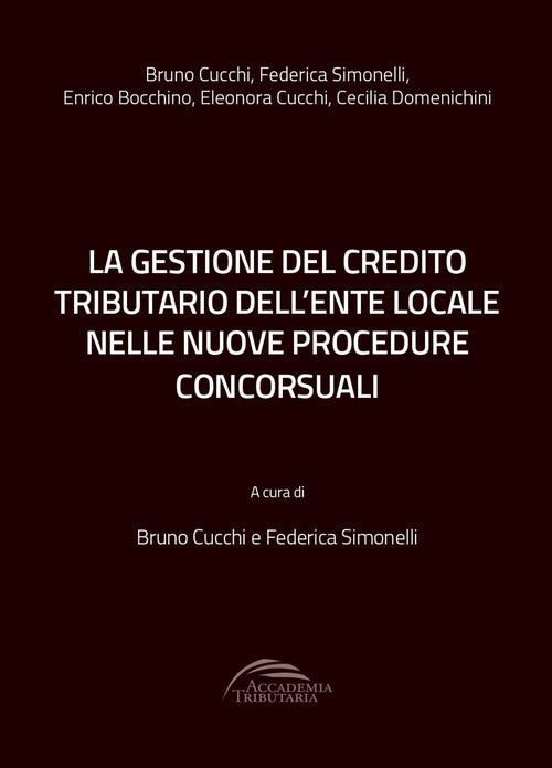 Cover of gestione del credito tributario dell’ente locale nelle nuove procedure concorsuali