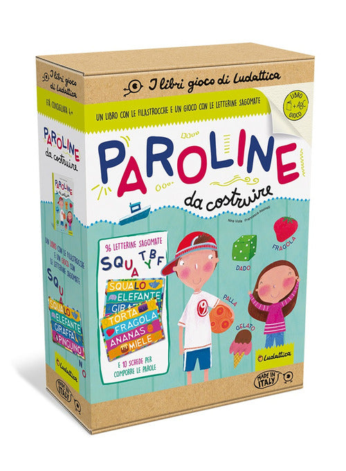 Cover of Imparo a scrivere con l'alfabeto mobile. Paroline da costruire