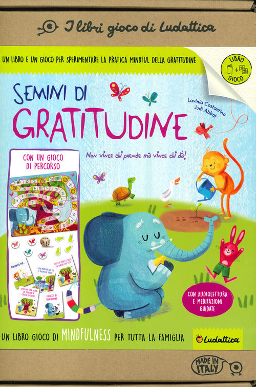 Cover of Semini di gratitudine. Un libro gioco di mindfulness per tutta la famiglia