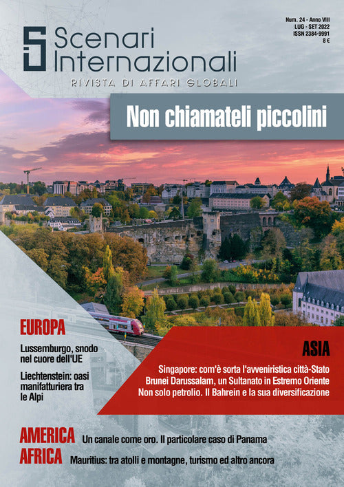 Cover of Scenari internazionali. Rivista di affari globali