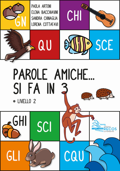 Cover of Parole amiche... Si fa in 3. Livello 2