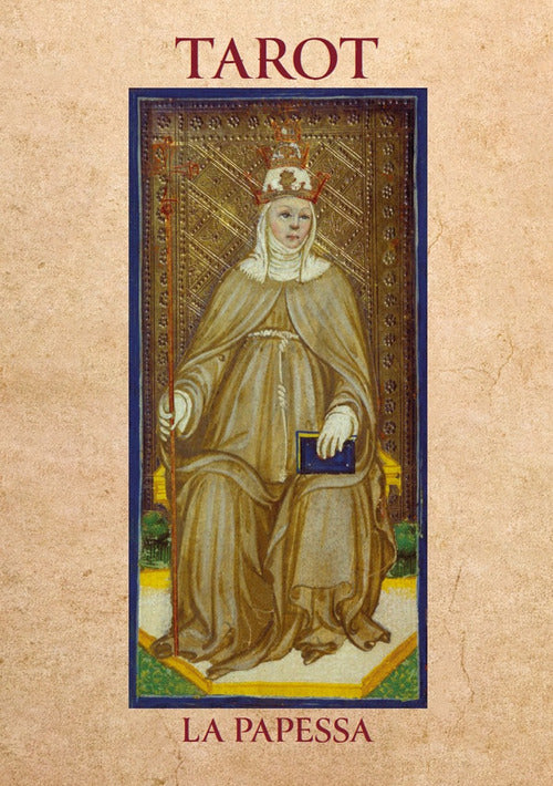 Cover of Tarot. La papessa