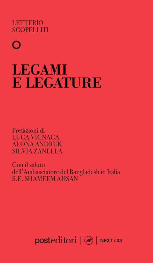 Cover of Legami e legature