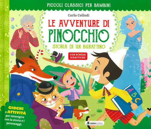 Cover of avventure di Pinocchio. Classici per ragazzi
