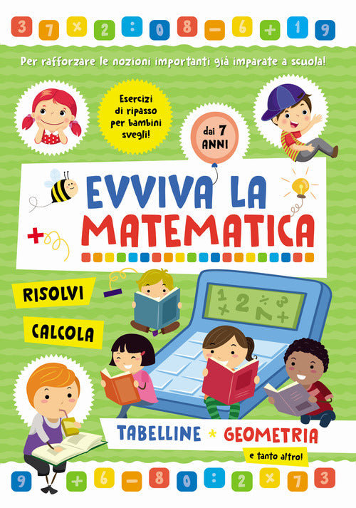 Cover of Tabelline e geometria. Evviva la matematica