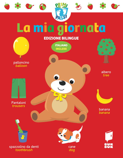 Cover of mia giornata. Primi passi. Ediz. italiana e inglese