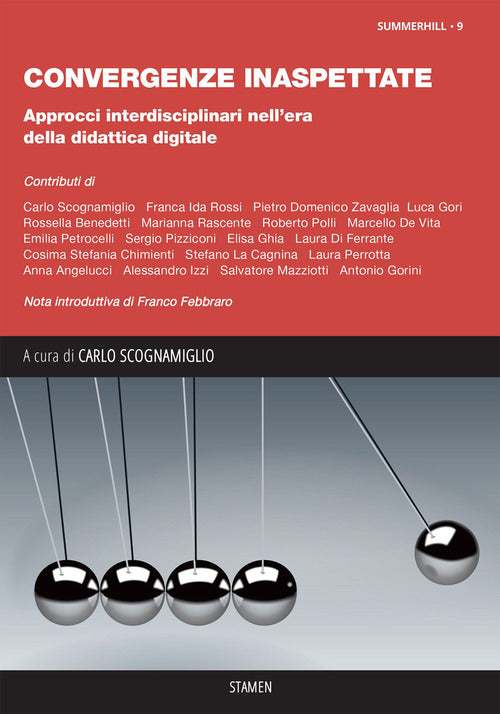 Cover of Convergenze inaspettate. Approcci interdisciplinari nell’era della didattica digitale