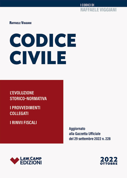 Cover of Codice civile. Con rinvii normativi