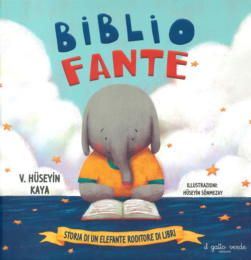 Cover of Bibliofante. Storia di un elefante roditore di libri
