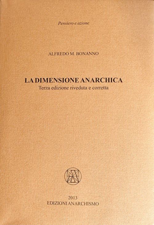 Cover of dimensione anarchica