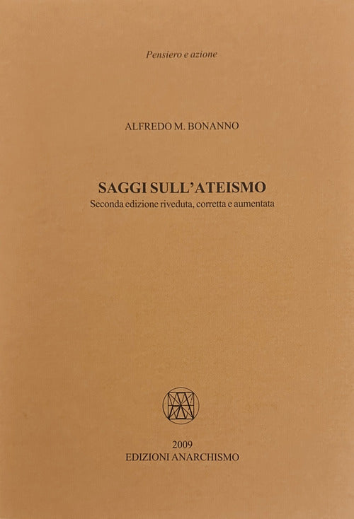 Cover of Saggi sull'ateismo