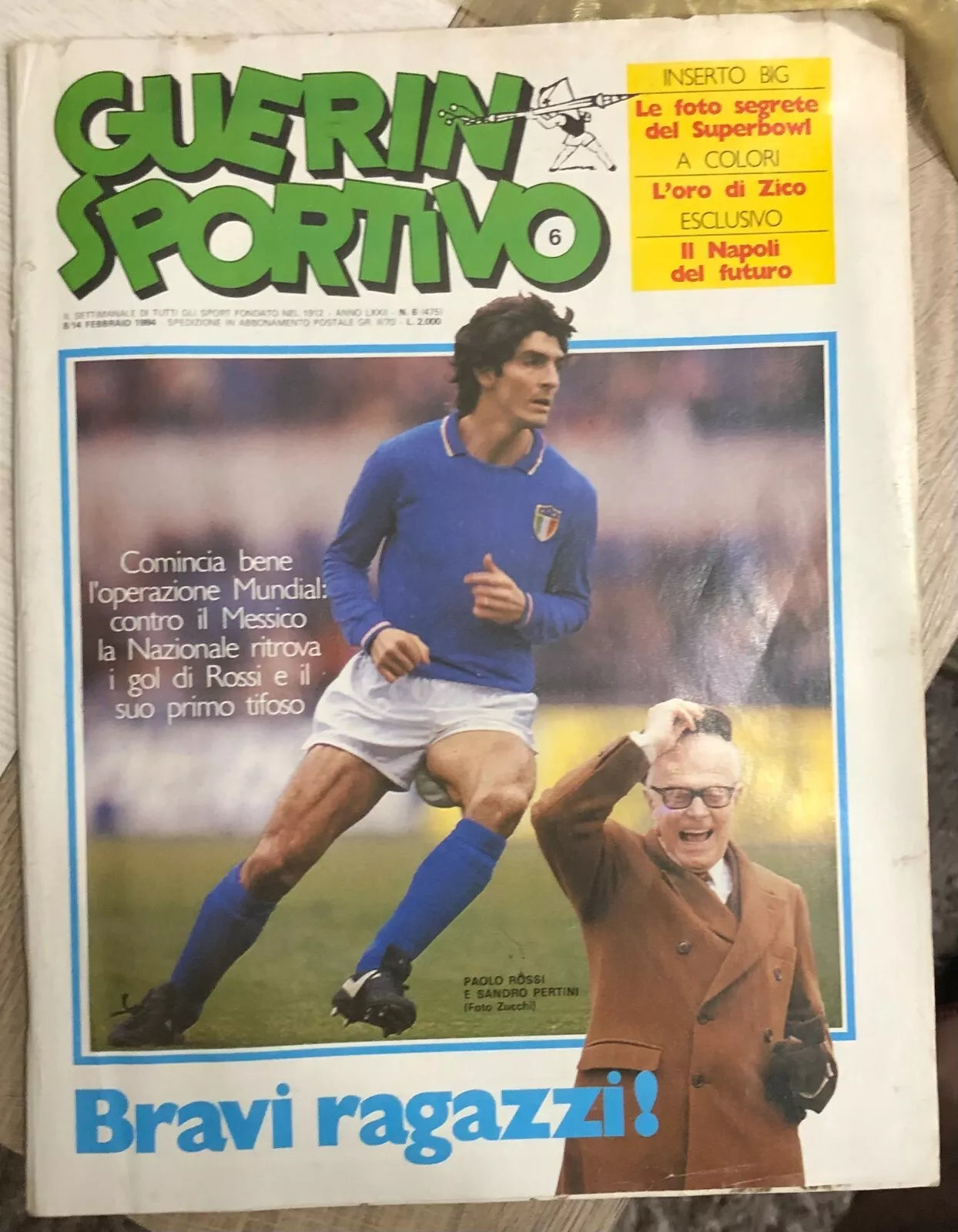 Guerin Sportivo n 6 1984 di Aa vv