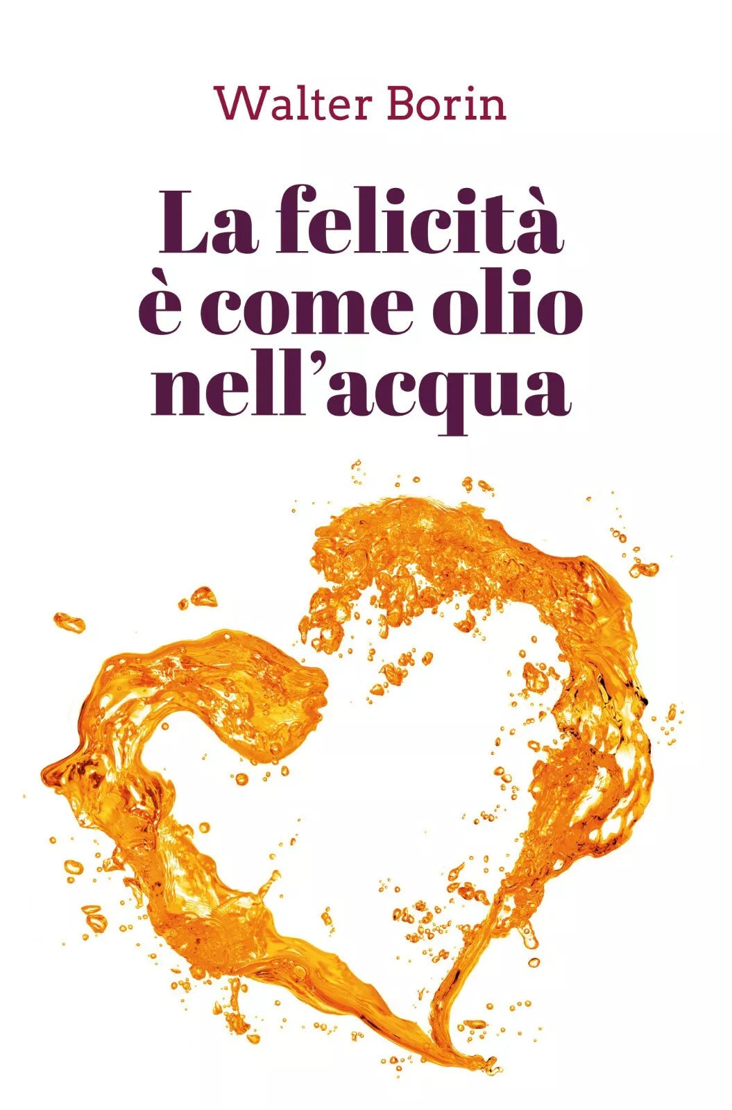 La felicita e come olio nell’acqua di Walter Borin, 2020, Youcanprint