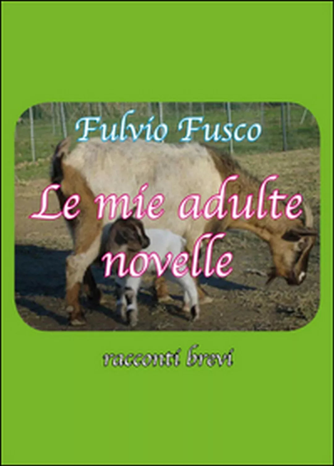 Le mie adulte novelle di Fulvio Fusco, 2015, Youcanprint