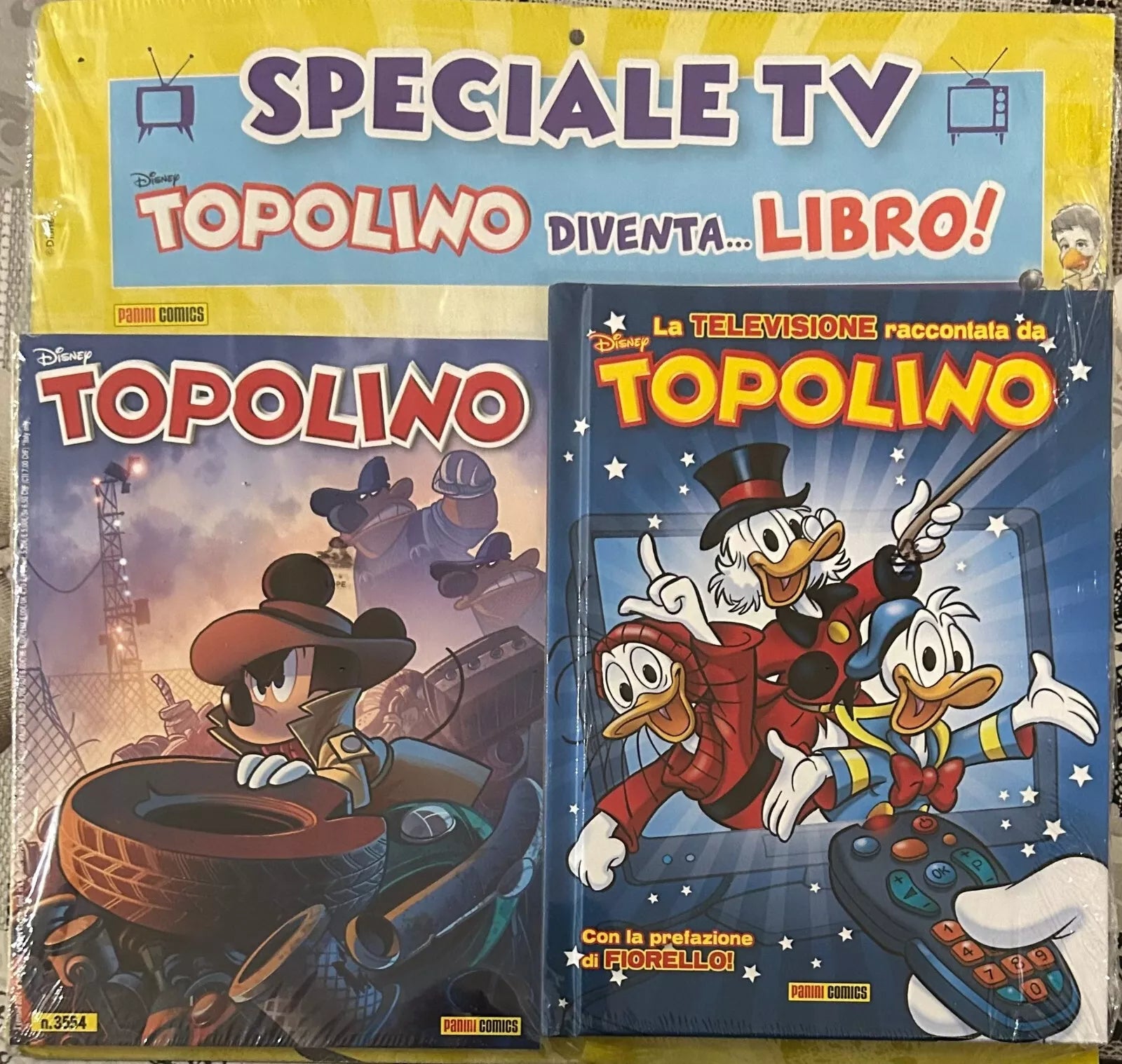 Topolino 3554 Topolibro Televisione di Walt Disney