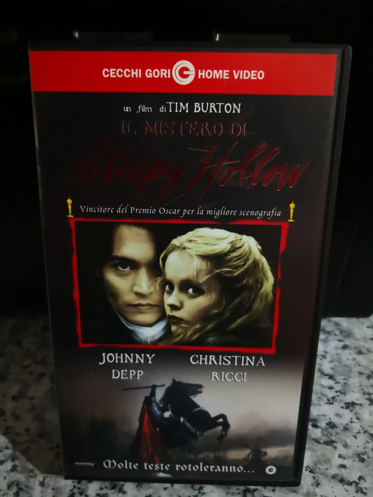IL MISTERO DI SLEEPY HOLLOW - vhs - 1999 - Cecchi Gori -F