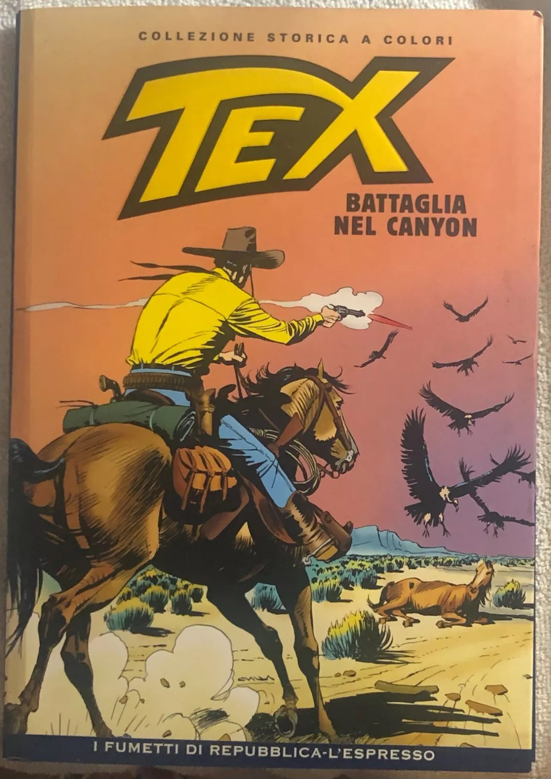 Tex 58 - Battaglia nel canyon di Gianluigi Bonelli, 2008, Sergio Bonelli